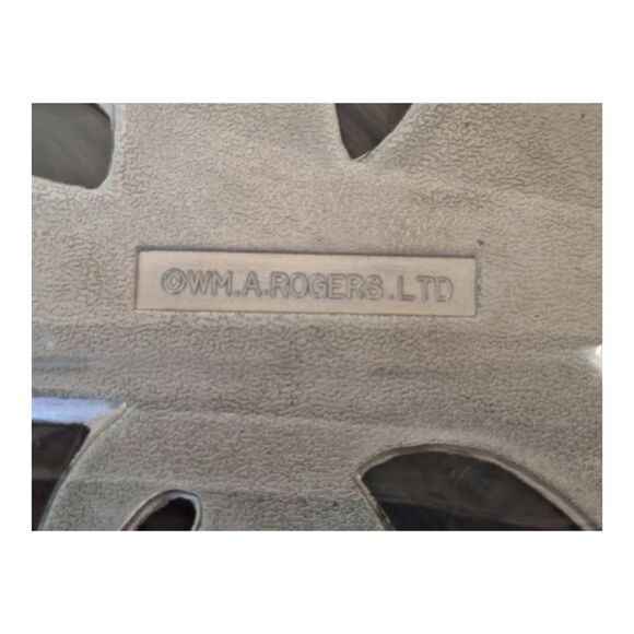 Vintage Silver Plated Holiday Sleigh Trivet Enamel Hot Plate Never Used - Picture 8 of 11